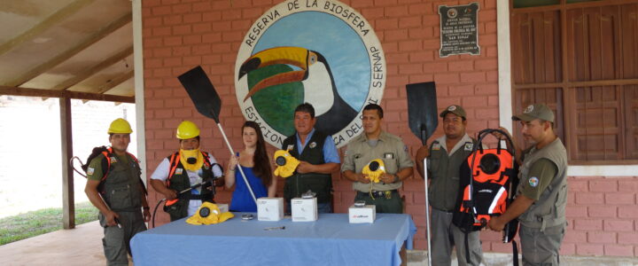 Mission Matafuego: Lösch- und Schutzmaterial für Park Ranger